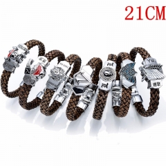 7 Styles Final Fantasy The Legend of Zelda One Piece Cartoon Anime Alloy Bracelet