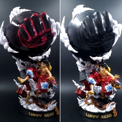黑色, 电镀色, GK和之国路飞 , 高约40cm, 约4kg, 4个一箱
