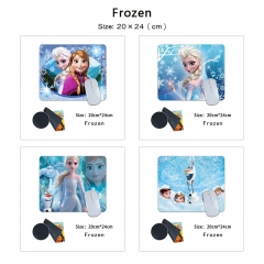 20*24cm 12 Styles Frozen Cartoon Anime Mouse Pad