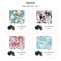 20*24cm 8 Styles Sanrio Cartoon Anime Mouse Pad