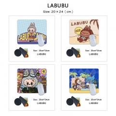 20*24cm 15 Styles POP MART Labubu Cartoon Anime Mouse Pad