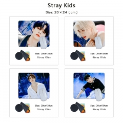 20*24cm 14 Styles K-POP Stray Kids Cartoon Anime Mouse Pad