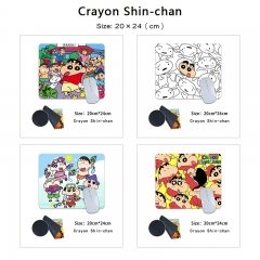 20*24cm 18 Styles Crayon Shin-chan Cartoon Anime Mouse Pad