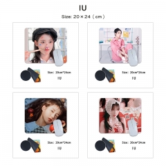 20*24cm 15 Styles IU Cartoon Anime Mouse Pad