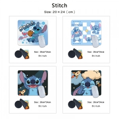 20*24cm 11 Styles Lilo & Stitch Cartoon Anime Mouse Pad