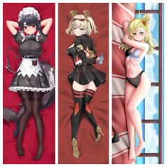 3 Styles 2 Sizes Zenless Zone Zero Cartoon Sexy Girls Square Anime Pillow Case