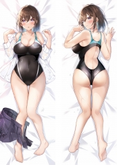 2 Sizes Sirokuma Shake Cartoon Sexy Girls Square Anime Pillow Case