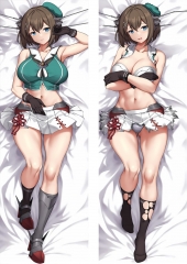 2 Sizes Kantai Collection Cartoon Sexy Girls Square Anime Pillow Case