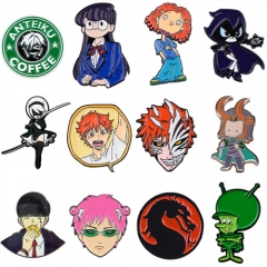 7 Styles Saiki Kusuo no Sai-nan Bleach Anime Alloy Pin Brooch