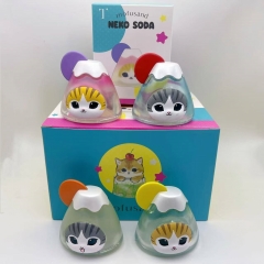 四款透明猫 一盒