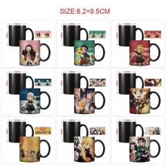 鬼灭之刃-11款 动漫变色马克杯400ml （单个纸盒+泡沫独立包装）