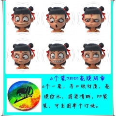 哪吒 6个装75mm亮膜徽章