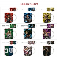 进击的巨人-11款 动漫白色马克杯400ml  （单个纸盒+泡沫独立包装）