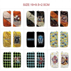 10 Styles Undertale Cartoon PU Purse Zipper Anime Long Wallet