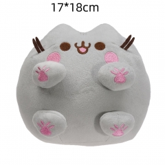 17*18cm Cute Cat Cartoon Anime Plush Toy
