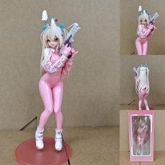 Superbunny超级兔子手办可爱粉色美少女动漫模型摆件 一箱64个 彩盒尺寸13.5X14X29.5 重量440g