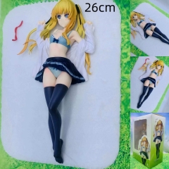 26cm Saekano: How to Raise a Boring Girlfriend Cartoon PVC Anime Figure