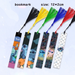 7 Styles Lilo & Stitch Cartoon Anime Alloy Bookmark