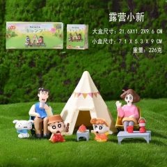 露营 蜡笔小新