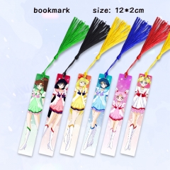 10 Styles Pretty Soldier Sailor Moon Cartoon Anime Alloy Bookmark