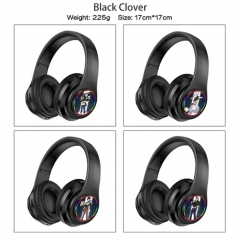 12 Sty Black Clover Cartoon Anime Headphone Earphone