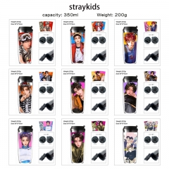 straykids 动漫双层隔热随手杯水壶水杯