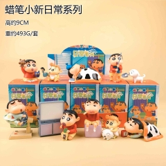 供应商发表格不要直接拍 6+1款蜡笔小新日常系列盲盒（专属彩盒）