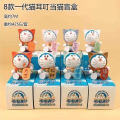 供应商发表格不要直接拍 8款一代猫耳叮当猫盲盒
