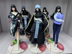45cm Naruto Hyūga Hinata Cartoon Anime PVC Figure