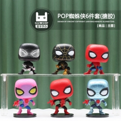 funko pop蜘蛛侠周边复仇者联盟英雄无归手办玩具玩偶spiderman