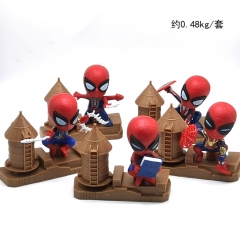 5款城堡蜘蛛侠10cm 公仔