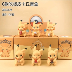 供应商发表格不要直接拍 6款吃货皮卡丘盲盒