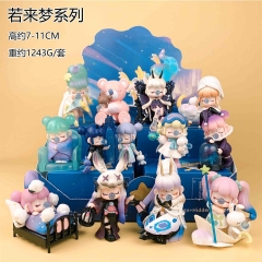 12PCS/SET 7-11cm nanci Cartoon Blind Box Anime PVC Figure Toy