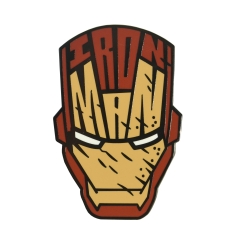50*33.1*2mm Iron Man Cartoon Pin Anime Alloy Brooch