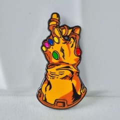 60*32.2*2mm Marvel's The Avengers Cartoon Pin Anime Alloy Brooch