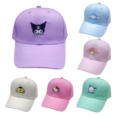 13 Styles Sanrio Kuromi Cartoon Cap Anime Baseball Hat