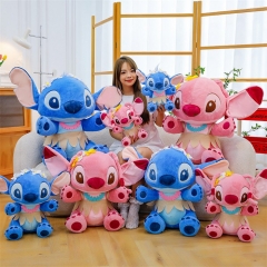 30-70CM 2 Colors Lilo & Stitch Cartoon Toy Anime Plush Toy Doll
