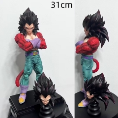 (无盒)七龙珠 超级赛亚人四代 贝吉塔 盒装手办 高31cm 一箱20个
