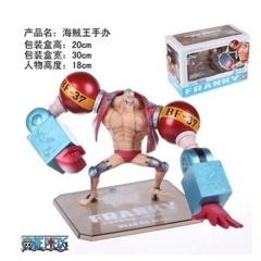 海贼王航海王ZERO 战斗版弗兰奇2年后盒装手办摆件模型 15CM 30X15X20CM 0.78KG