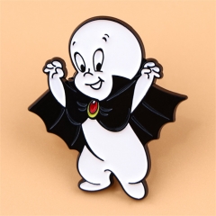 Friendly Ghosts Alloy Pin Brooch
