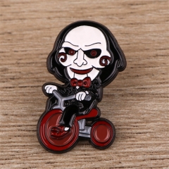 Saw Anime Alloy Pin Brooch