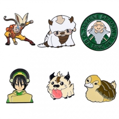 2 Styles Avatar: The Last Airbender Alloy Pin Brooch