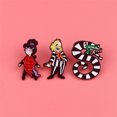 3 Styles Beetle Anime Alloy Pin Brooch