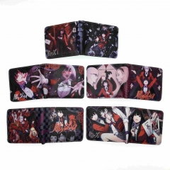 5 Styles Kakegurui Compulsive Gambler Cartoon Purse Short Anime Wallet