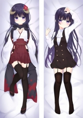 2 Sizes Inu X Boku Secret Service Cartoon Sexy Girls Square Anime Pillow Case