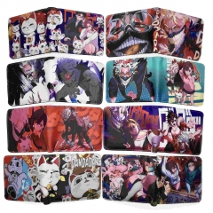 8 Styles DANDADAN Cartoon Purse Short Anime Wallet