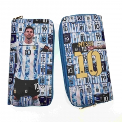 2 Styles Football Star Cartoon Purse Long Anime Wallet