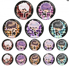 15 Styles 58mm Love and Deepspace Cartoon Pin Anime Acrylic Brooch