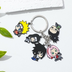 Naruto Cartoon Anime Alloy Keychain