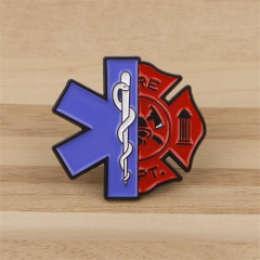 Firefighter Anime Alloy Pin Brooch